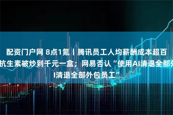 配资门户网 8点1氪丨腾讯员工人均薪酬成本超百万；老牌抗生素被炒到千元一盒；网易否认“使用AI清退全部外包员工”